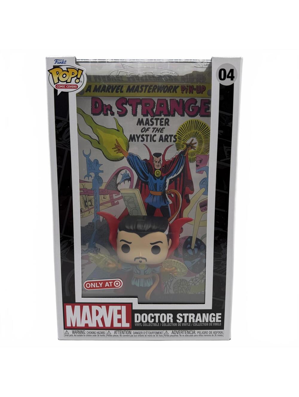 Funko Pop! Comic Book Cover with Case Marvel - Doctor Strange Target Exclusive